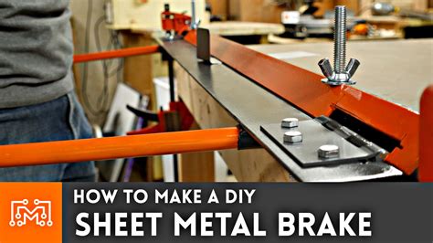 how to build a sheet metal bender|homemade sheet metal brake.